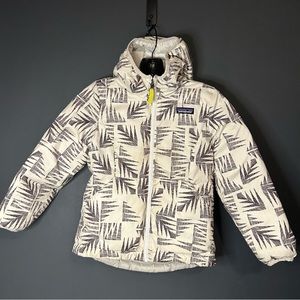 Patagonia Girls’ Reversible Down Hooded Sweater XS